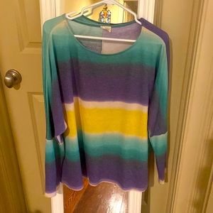 Mardi Gras Tunic, sz XL